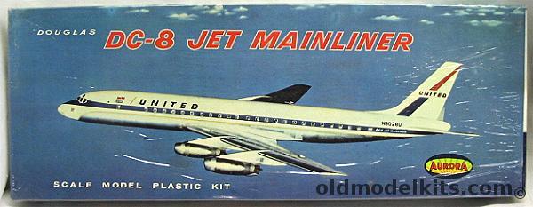 Aurora 1/103 Douglas DC-8 Jet Mainliner, 387-250 plastic model kit